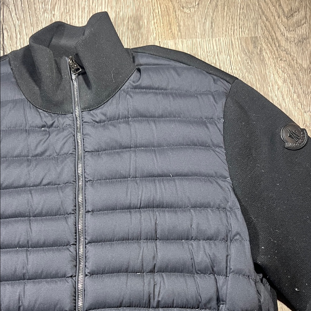 Moncler Black Quilted Jacket - Picture 2 of 9